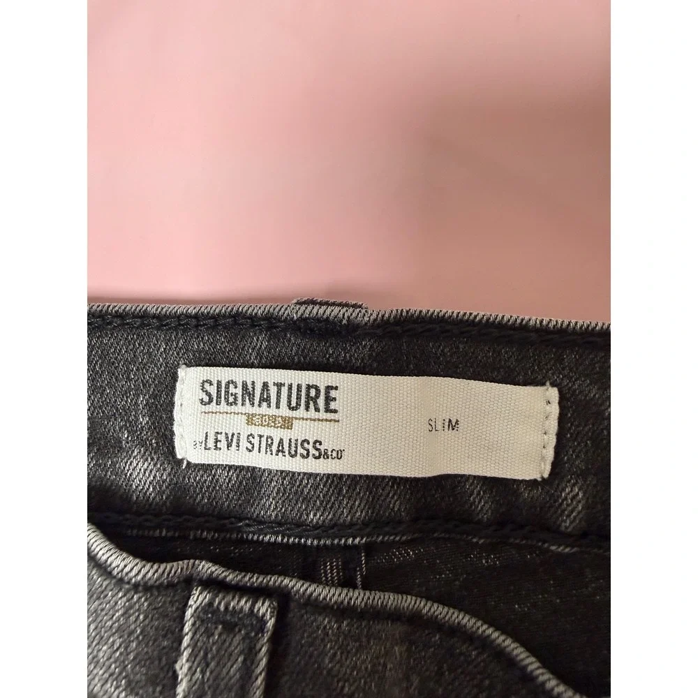 Levi Strauss Signature Slim‎ Fit Dark Wash Jeans W30 L30